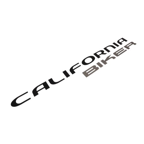 Schriftzug california biker - california,