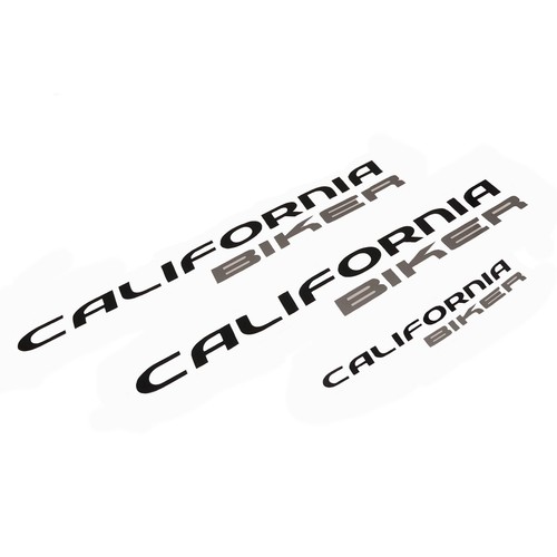 Schriftzug set california - schriftzug,